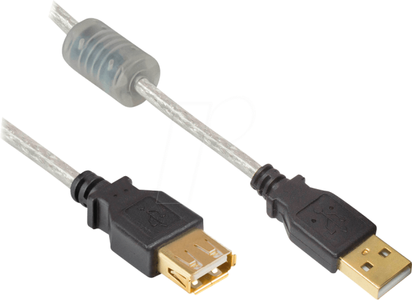 with 2,8 m USB extention cable